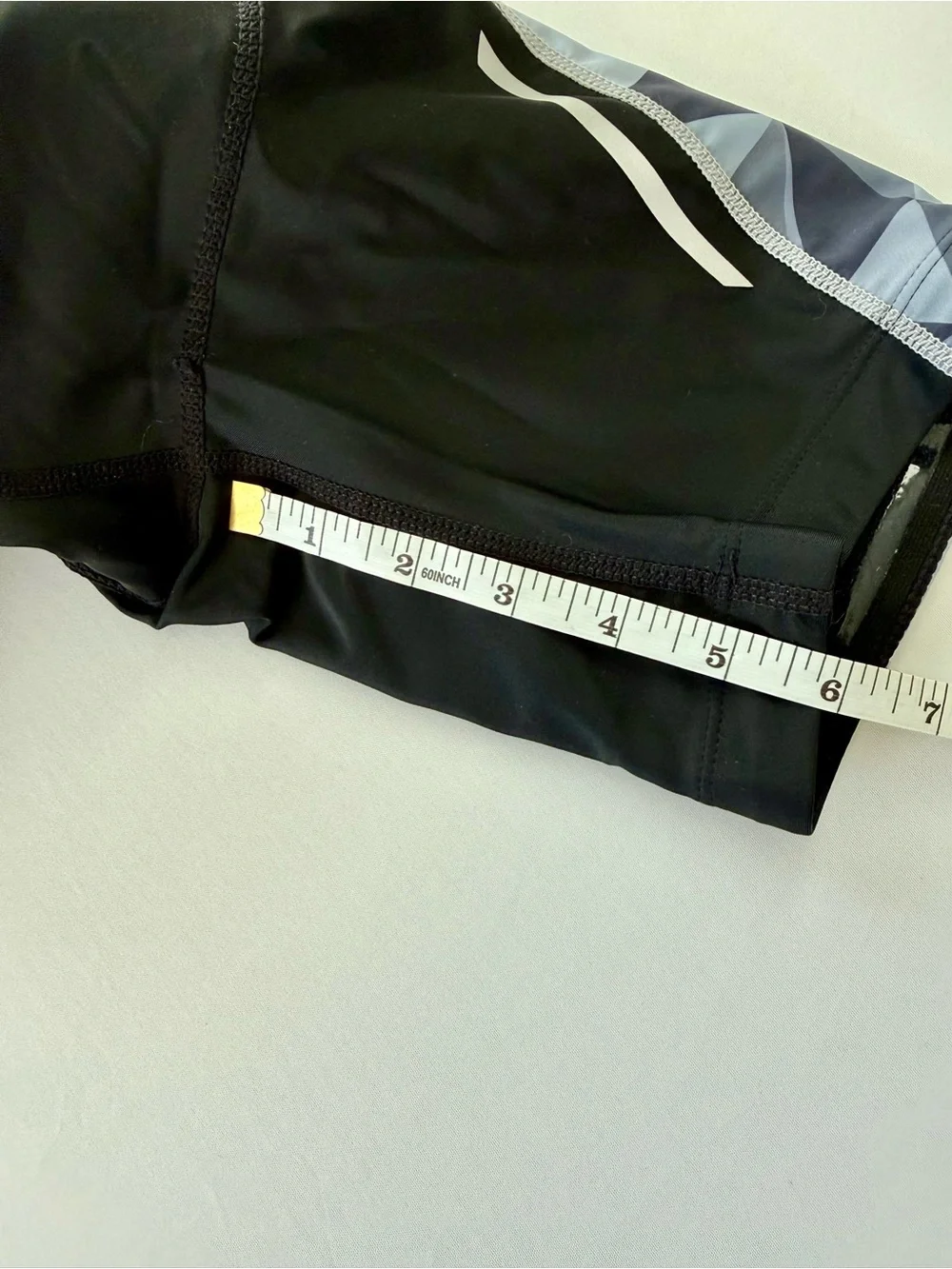 Men's Black Padded Athletic Cycling Shorts